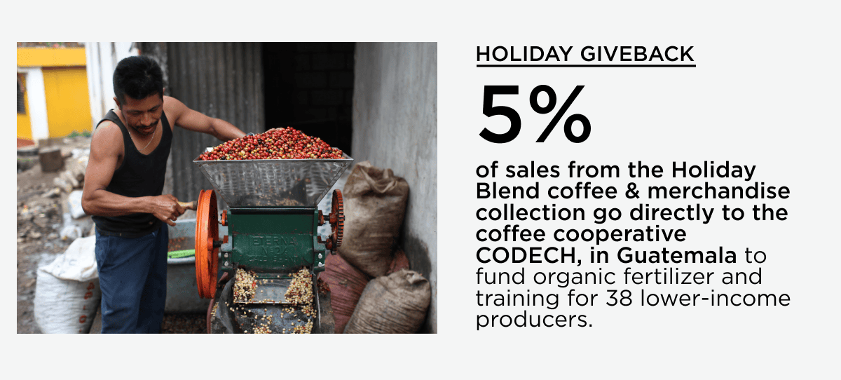 Our 5% Holiday Giveback to CODECH