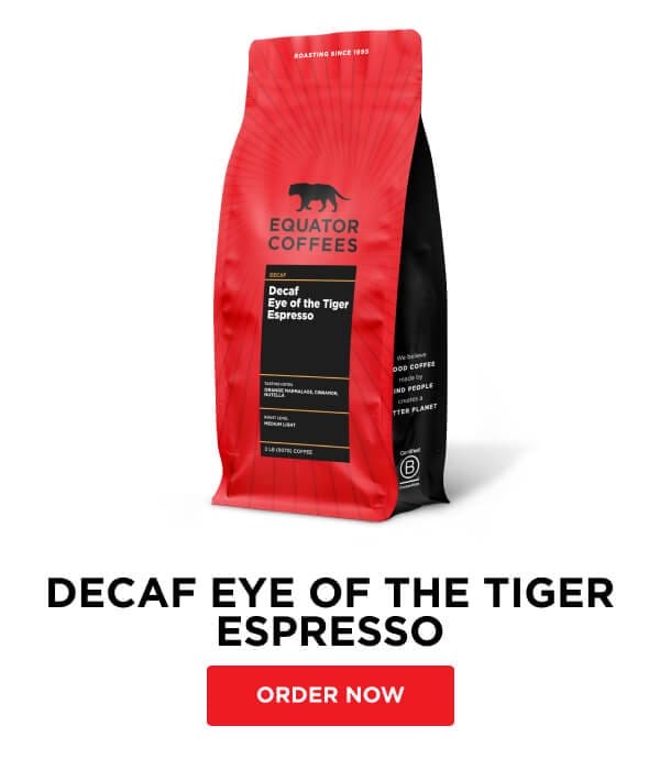 Decaf Eye of the Tiger Espresso