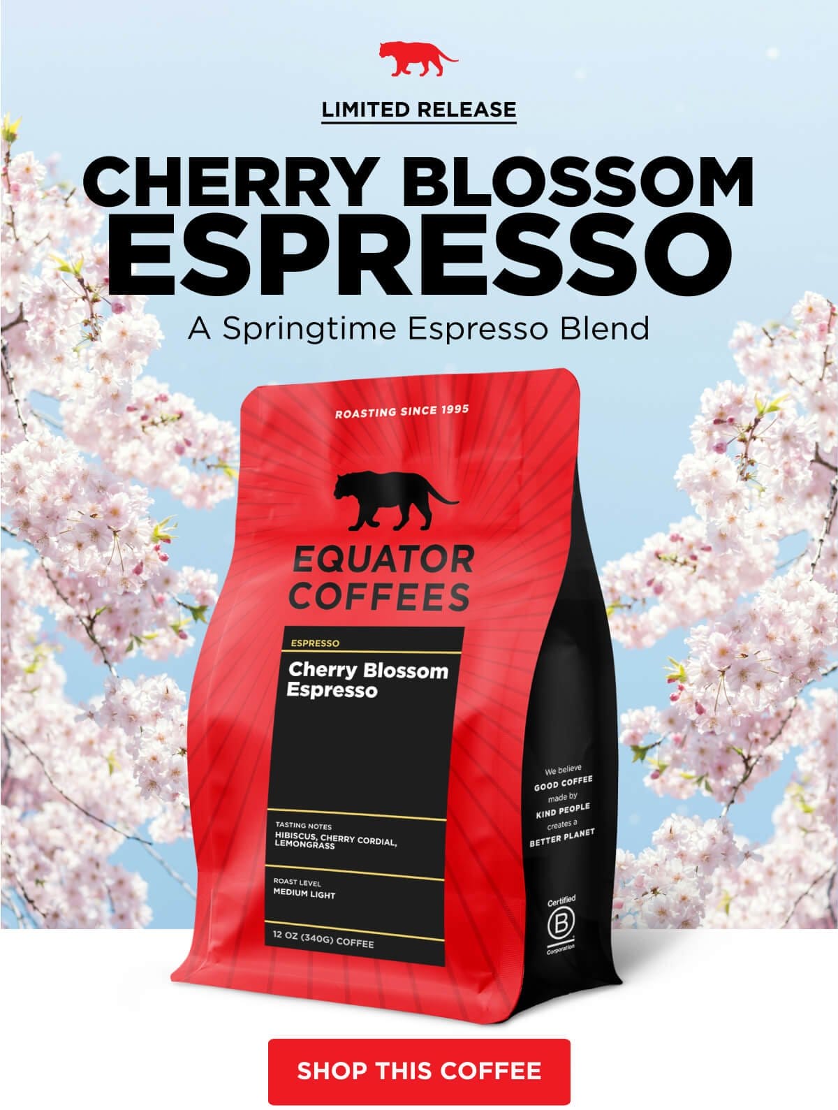 Limited Release: Cherry Blossom Espresso