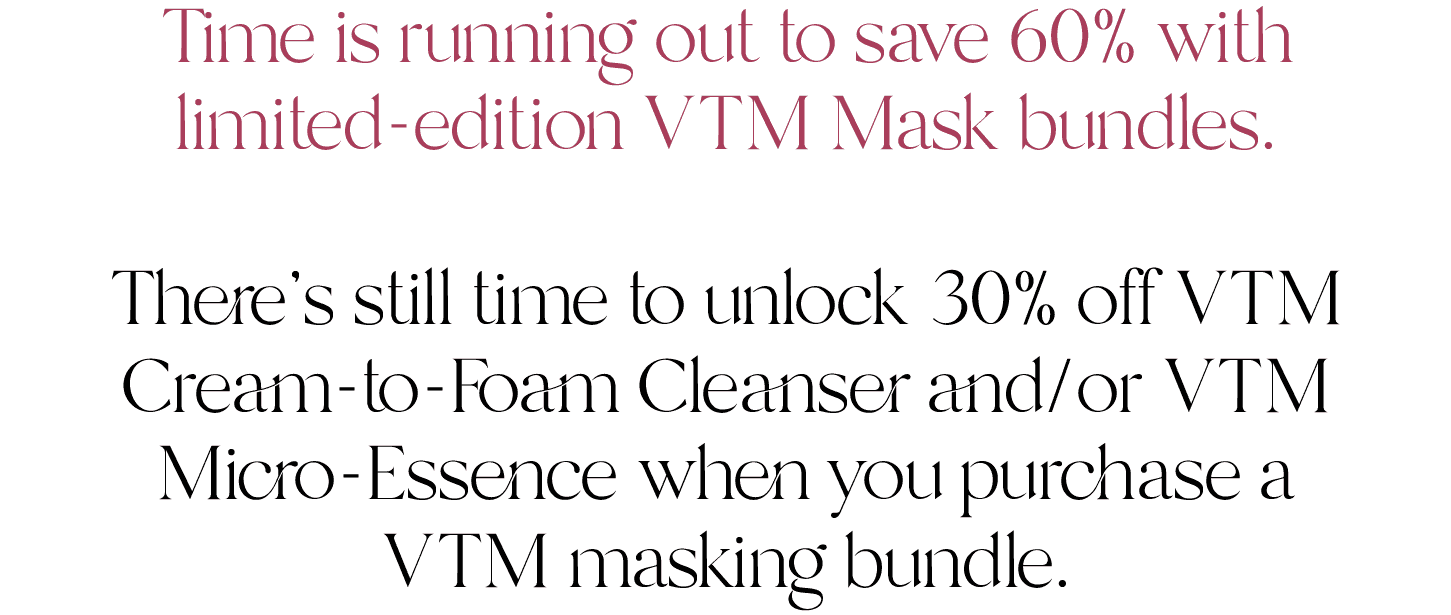 Step 2: Mask with Vitality Treatment Mask