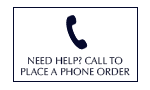 Need help? Call to place a phone order