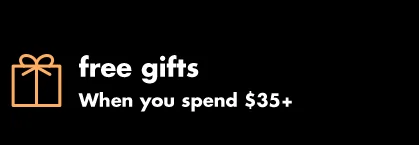 free gifts when you spend \\$35+