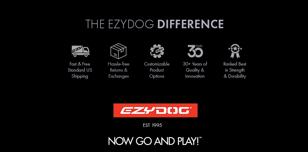 The EzyDog Difference