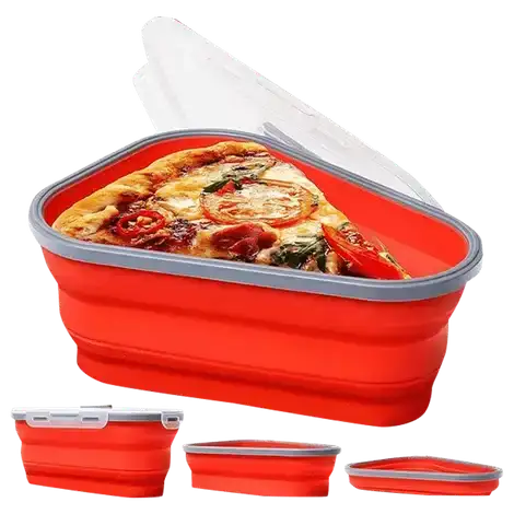 Amore Kitchen - Collapsible Reusable Pizza Storage Container