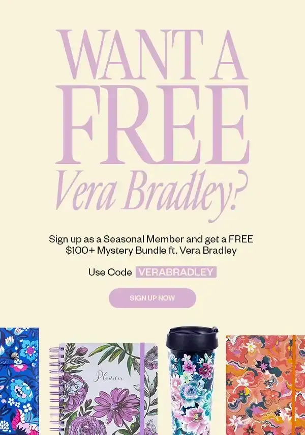 Want A Free Vera Bradley?