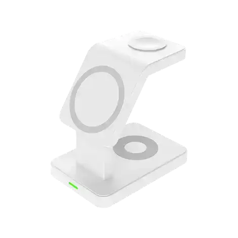 Brookstone - 3-in-1 MagSafe Wireless Charging Stand