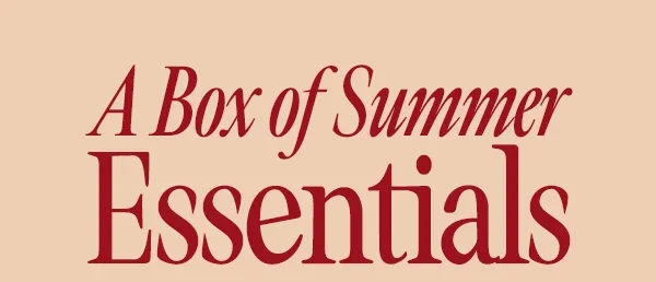 A Box of Summer Essentials