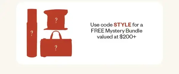 Use ode STYLE for a FREE Mystery Bundle featuring Too Faced Item and more valued at \\$200+