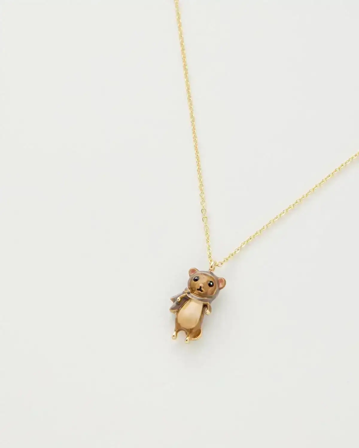Image of Enamel Ralph Mouse Necklace