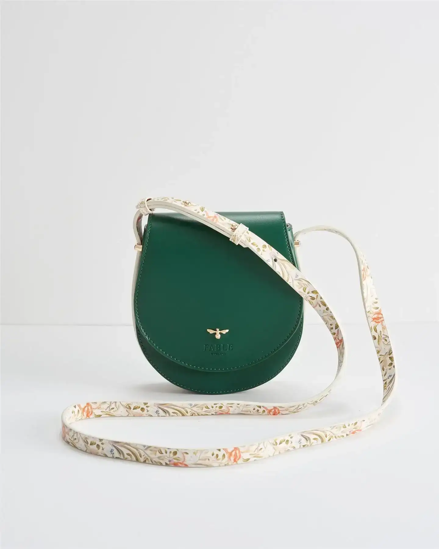 Image of Matilda Saddle Bag Iris Green