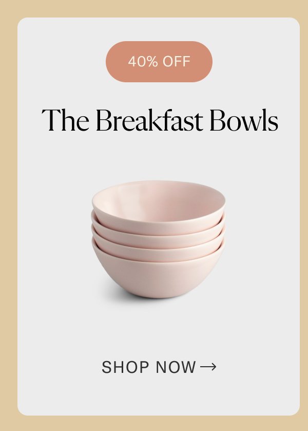 The Breakfast Bowls