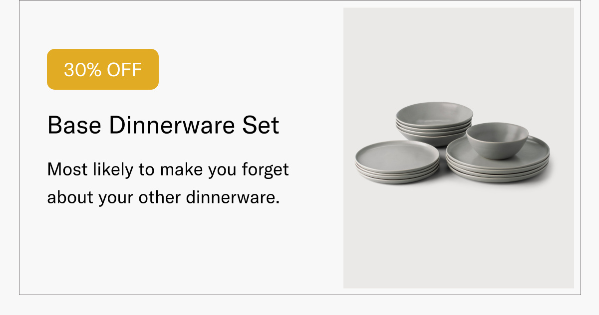 The Base Dinnerware Set