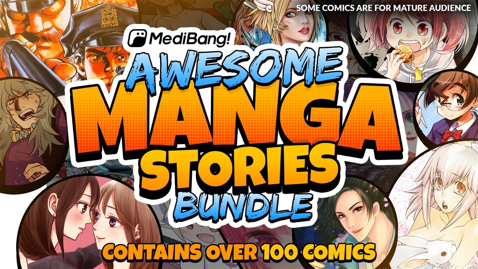 MediBang! Awesome Manga Stories Bundle - Contains over 100 comics! Some comics are for mature audiences.