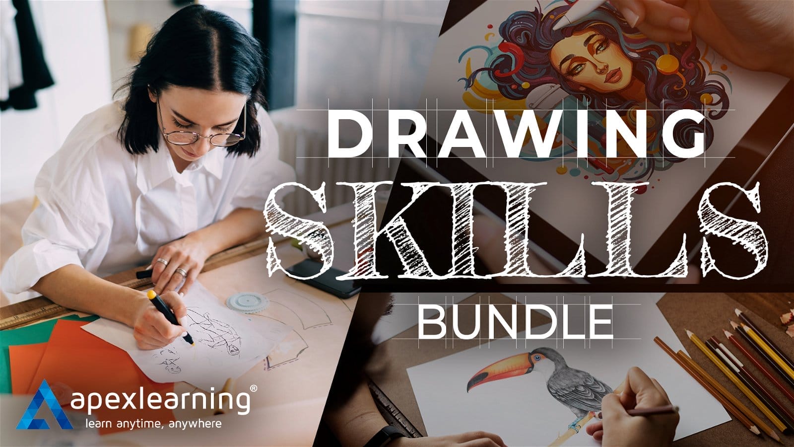 Drawing Skills Bundle with apexlearning