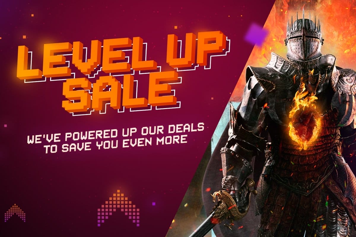 Level Up Sale! We've powered up our deals to save you even more.