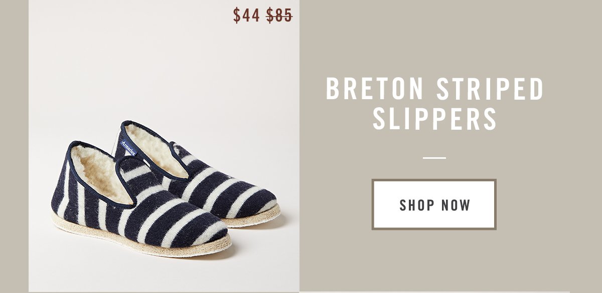 Striped Slippers