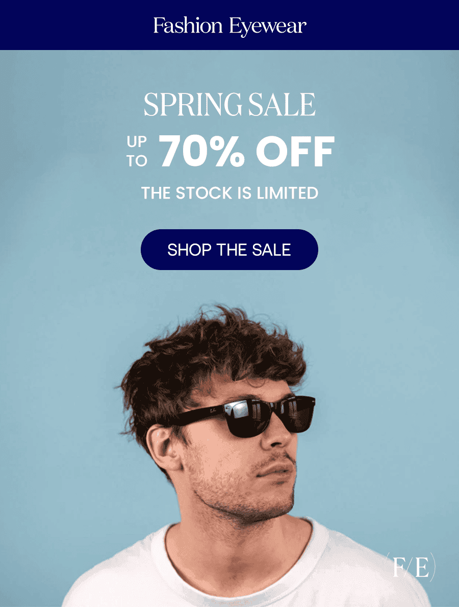 Spring Sale: Up to 70% Off The Stock Is Limited SHOP THE SALE