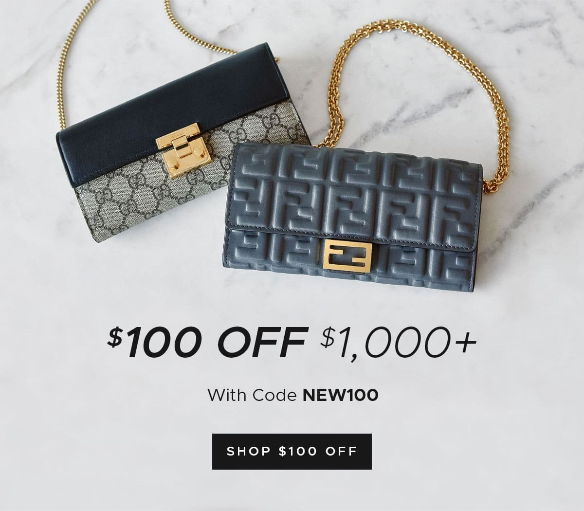 \\$100 Off \\$1,000+ With Code NEW100