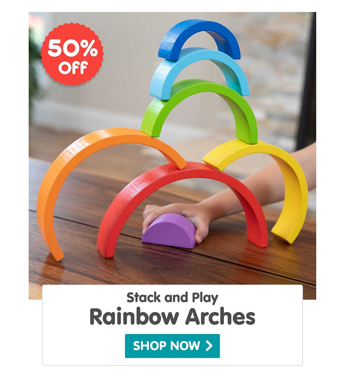 Rainbow Arches Stack and Play