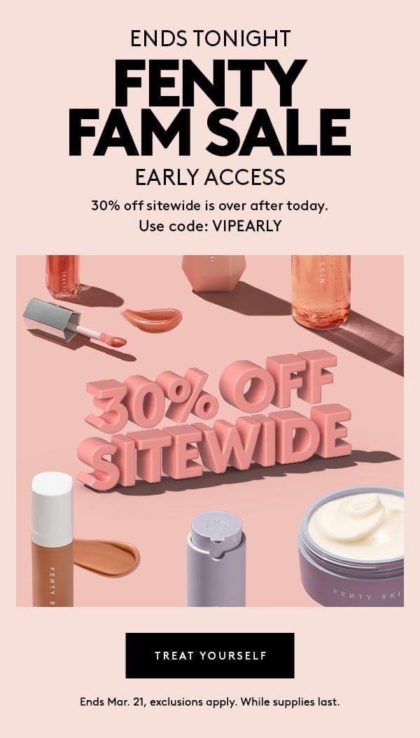 30% OFF SITEWIDE. USE CODE: VIPEARLY