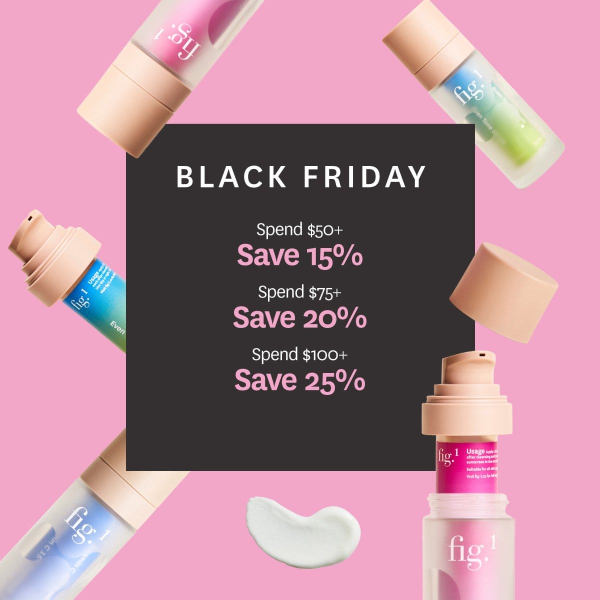 BLACK FRIDAY | Spend \\$50+ - SAVE 15% | Spend \\$75+ - Save 20% | Save \\$100+ - Save 25%