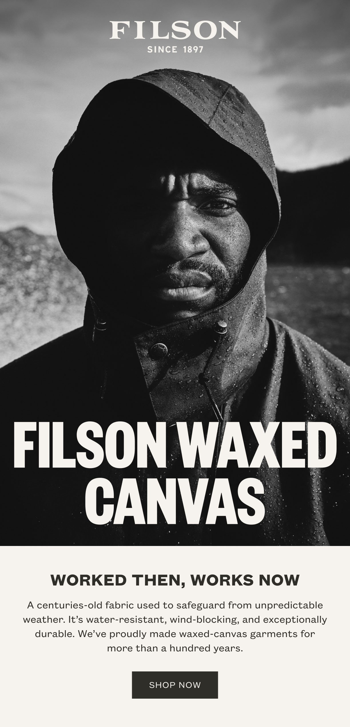 Filson Waxed Cotton