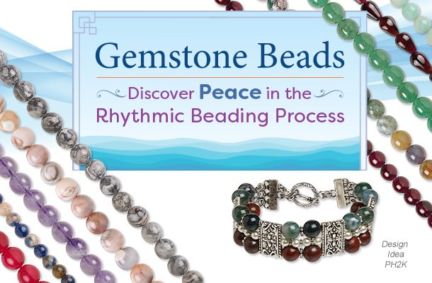 Gemsone Beads - Discover Peace in the Rhythmis Beading Process