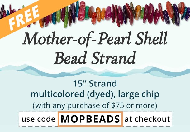 Mother of Pearl Shell Bead Strand