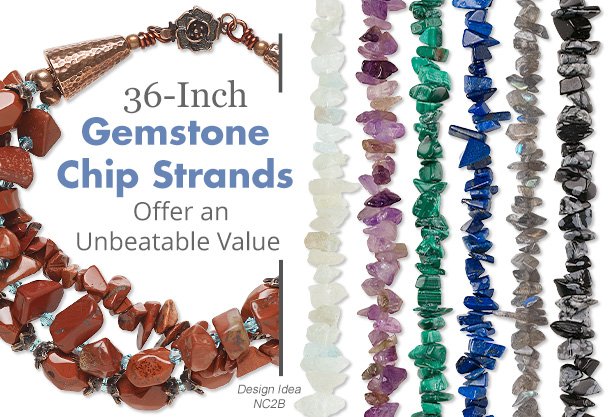 36-Inch Gemstone Chip Strands Offer an Unbeatable Value