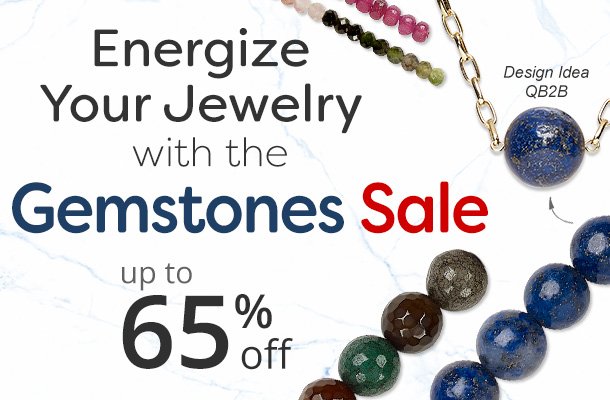 Energize Your Jewelry with the Gemstones Sales with up to 65% off