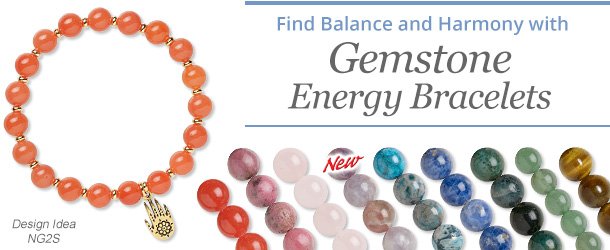 Find Balance and Harmony with Gemstone Energy Bracelet