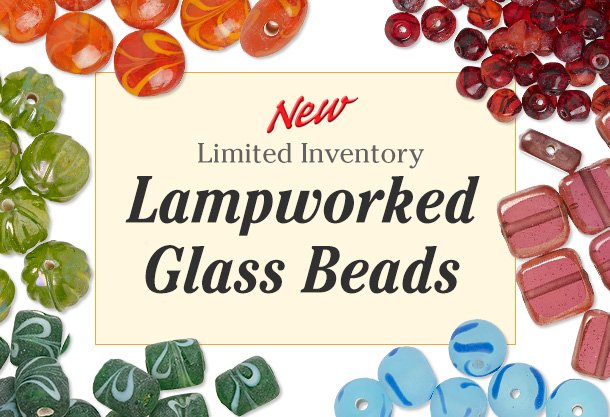 New - Lmited Inventory Lampworked Glass Beads