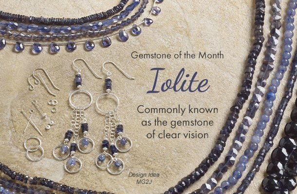 Gemstone of the Month - Iolite Commonly known as the gemstone of clear vision