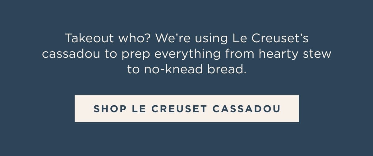 Shop Le Creuset Cassadou