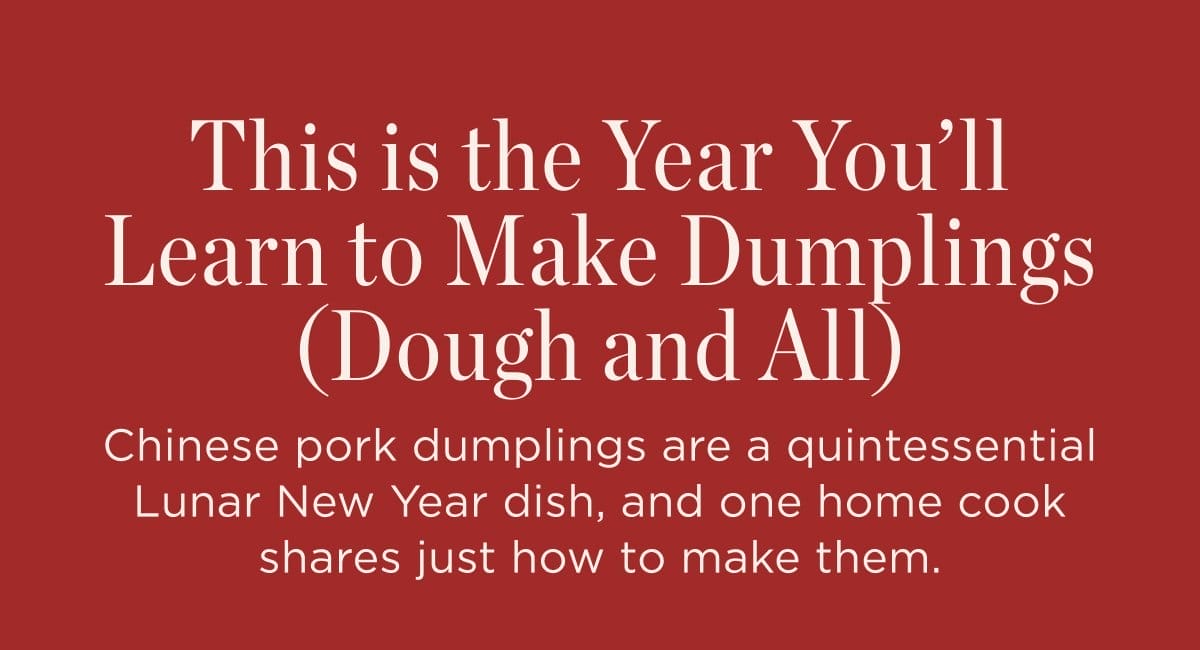 Learn to make dumplings