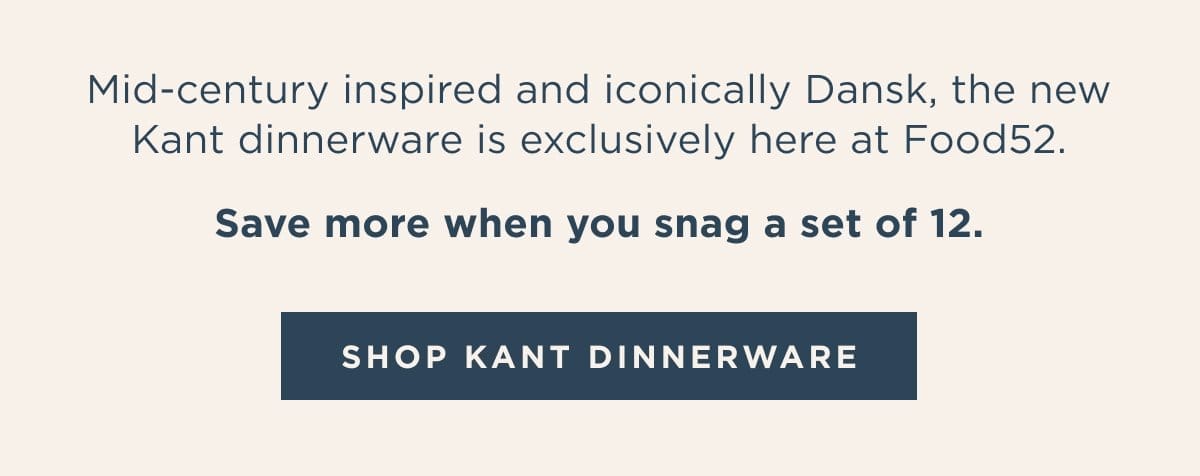 Shop Kant Dinnerware