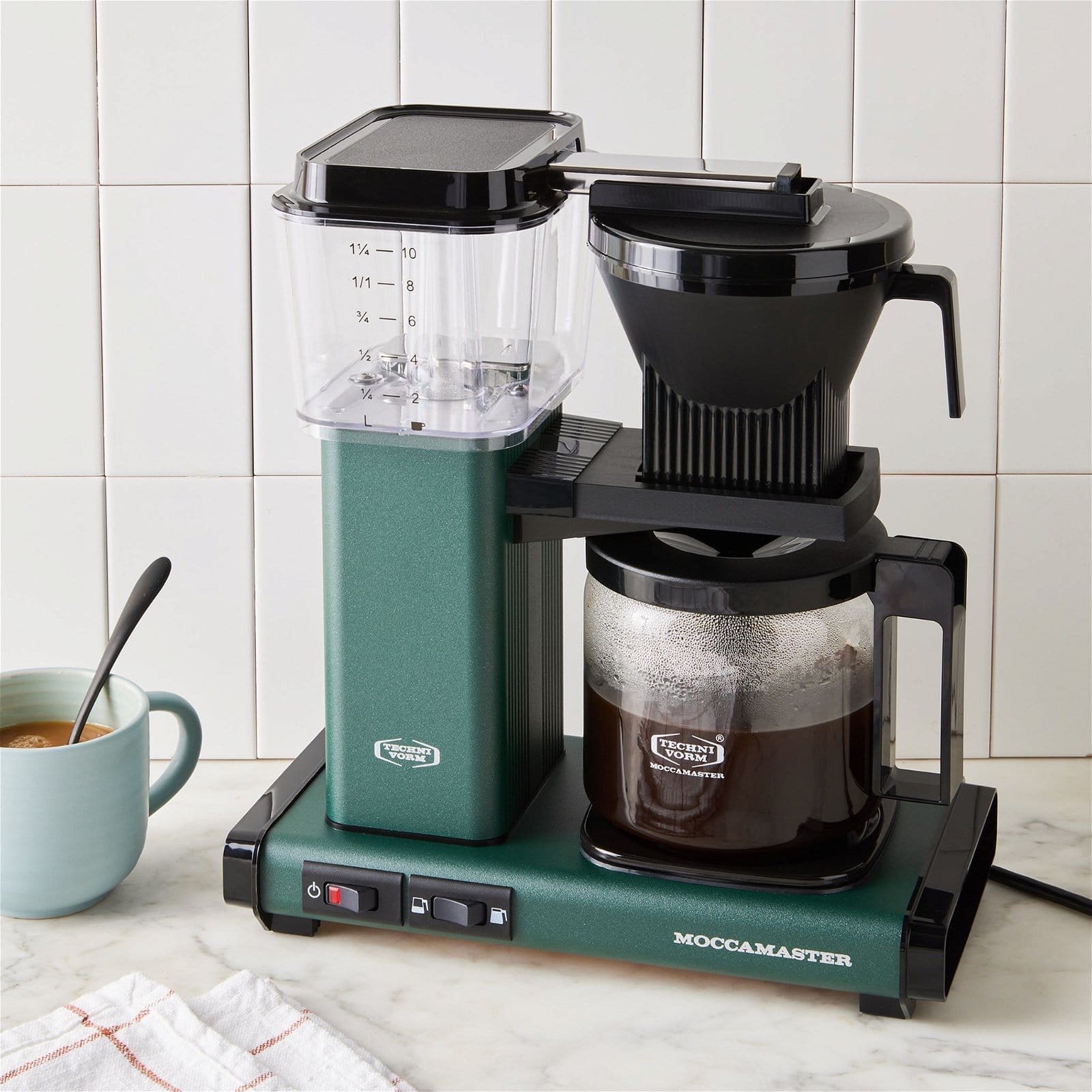 Technivorm Moccamaster 10-Cup Coffee Maker with Glass Carafe