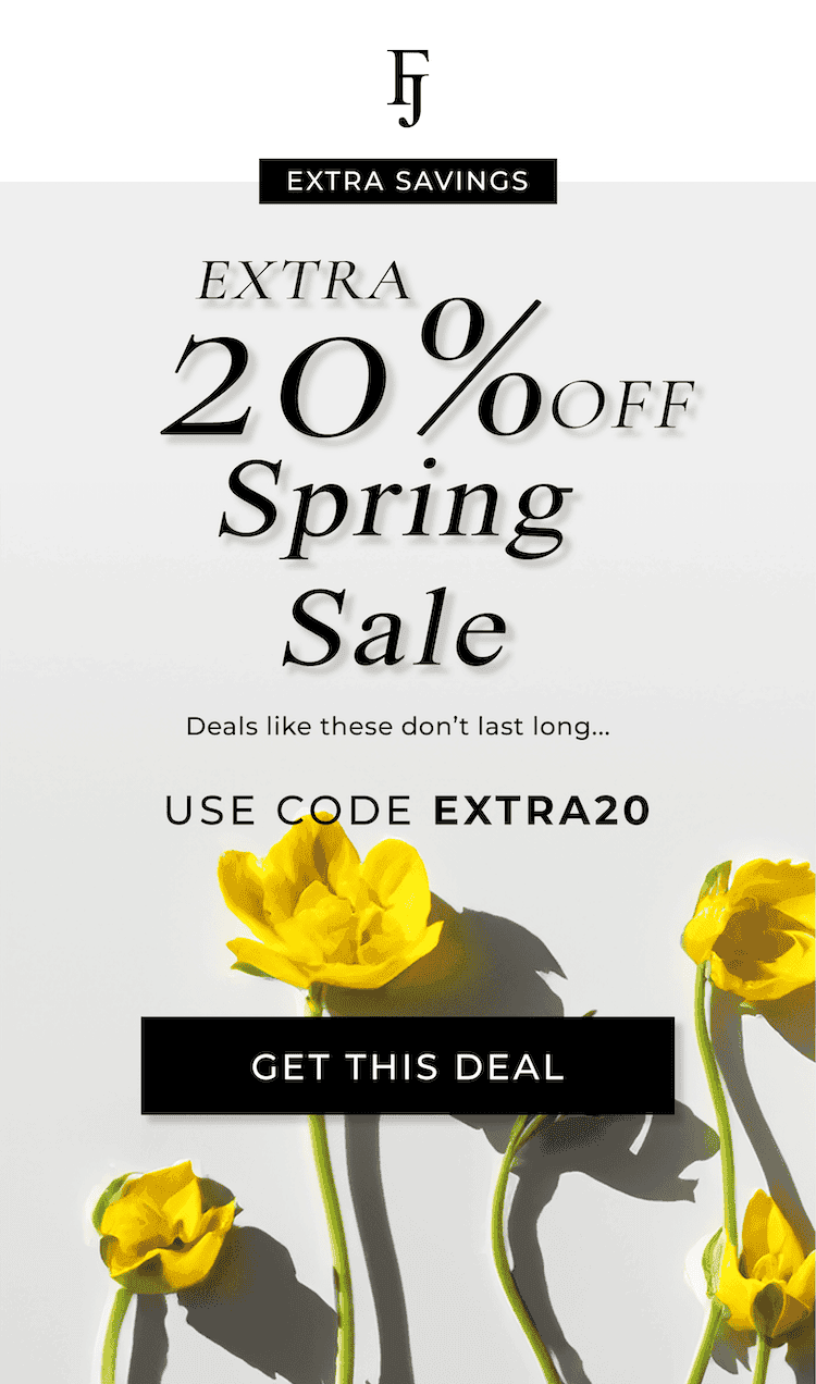 Extra 20% Off Spring Sale