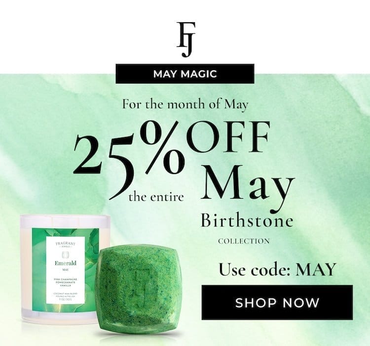 25% Off May Birthstone Charms | Code: MAY