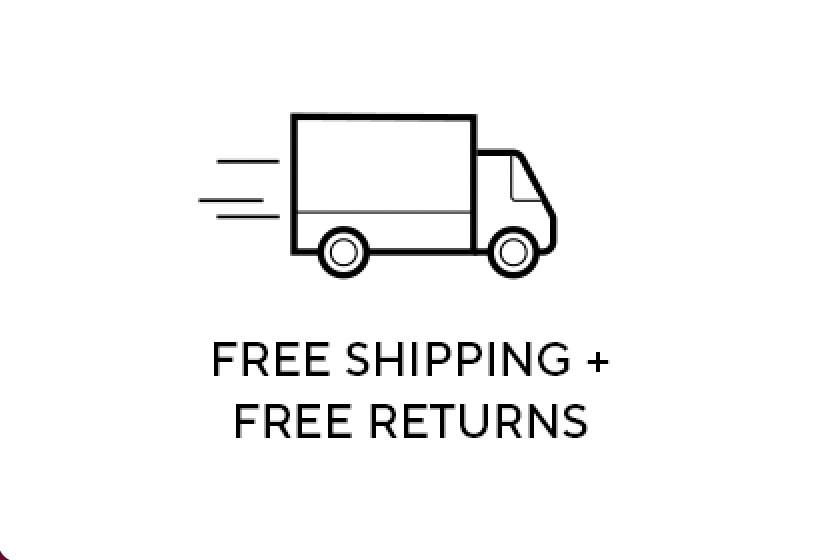 Free Shipping + Free Returns