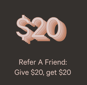 Refer a Friend - Give twenty dollars, get twenty dollars