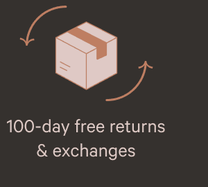100-day free returns and exchanges