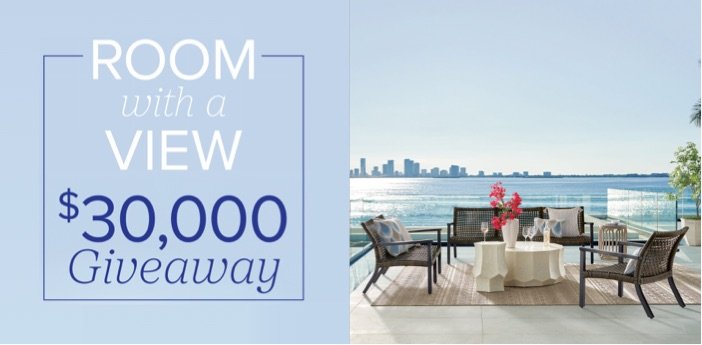 Room With a View \\$30,000 Giveaway