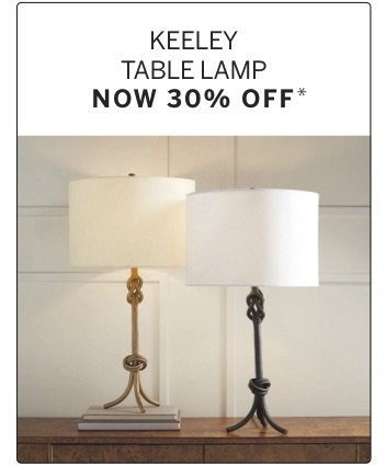 Keeley Table Lamp Now 30% Off*