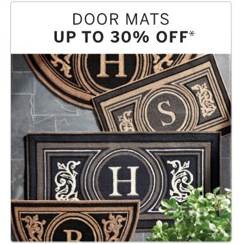 Door Mats Up to 30% off