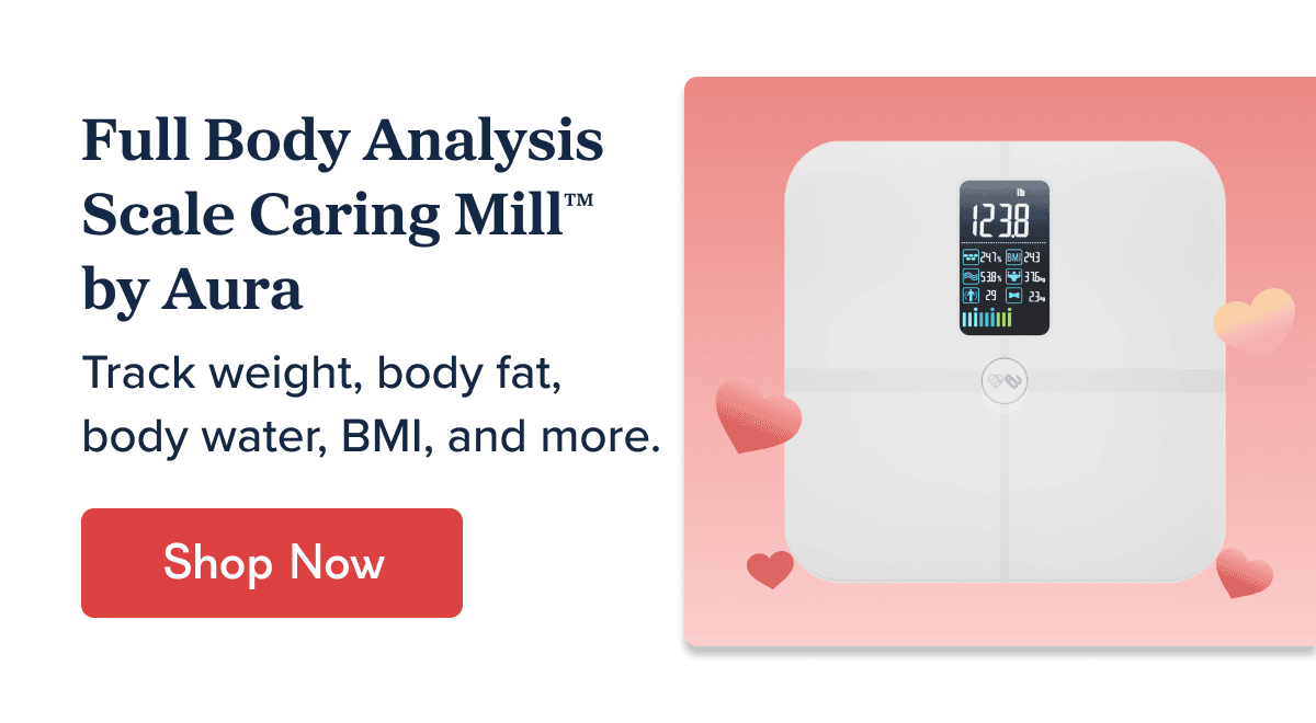 Full Body Analysis Scale Caring Mill™ by Aura
