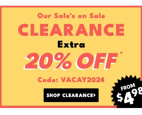 Shop Clearance