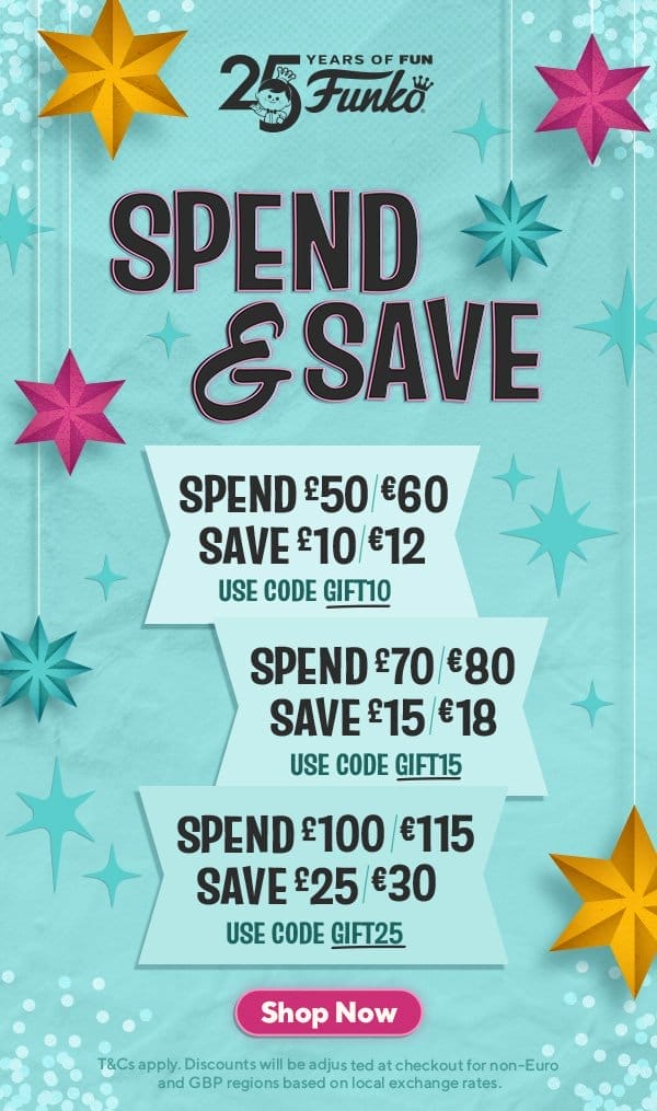 SPEND AND SAVE