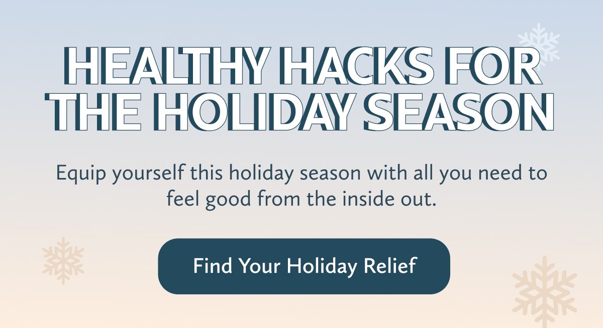 Find Your Holiday Relief