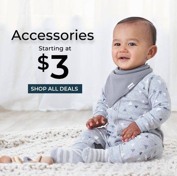 Accessories Starting at \\$3